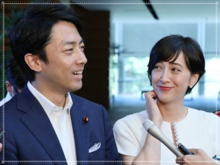 小泉進次郎と滝川クリステルの結婚画像